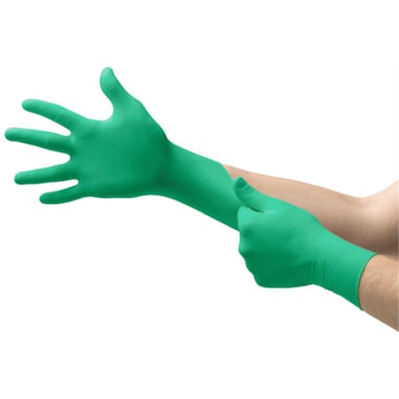 Ansell Neogard, Disposable Gloves, 3.9 mil Palm, Neoprene, Powder-Free, XS, 1000 PK, Green C520